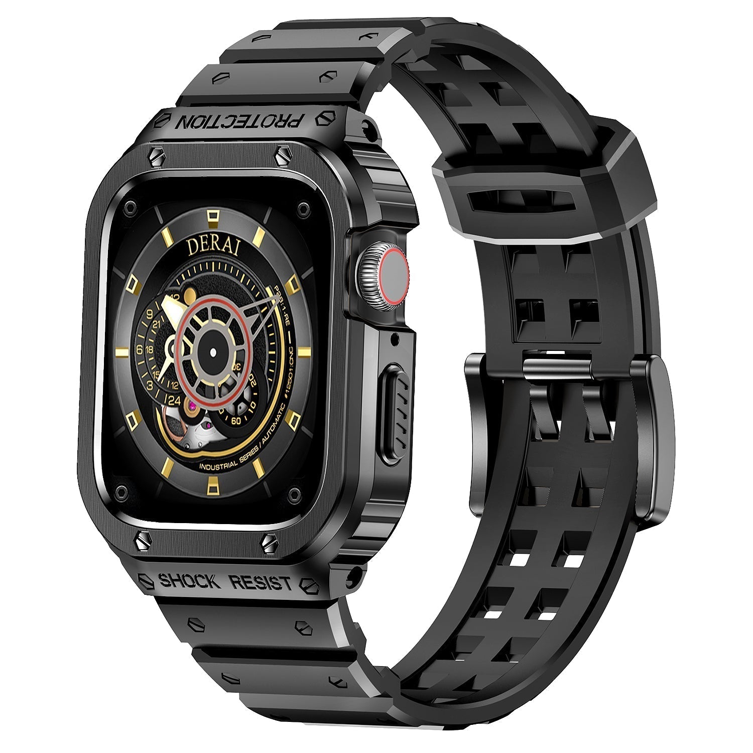 Findo Luxe Stainless Steel Watch Band with Adjustable Fit