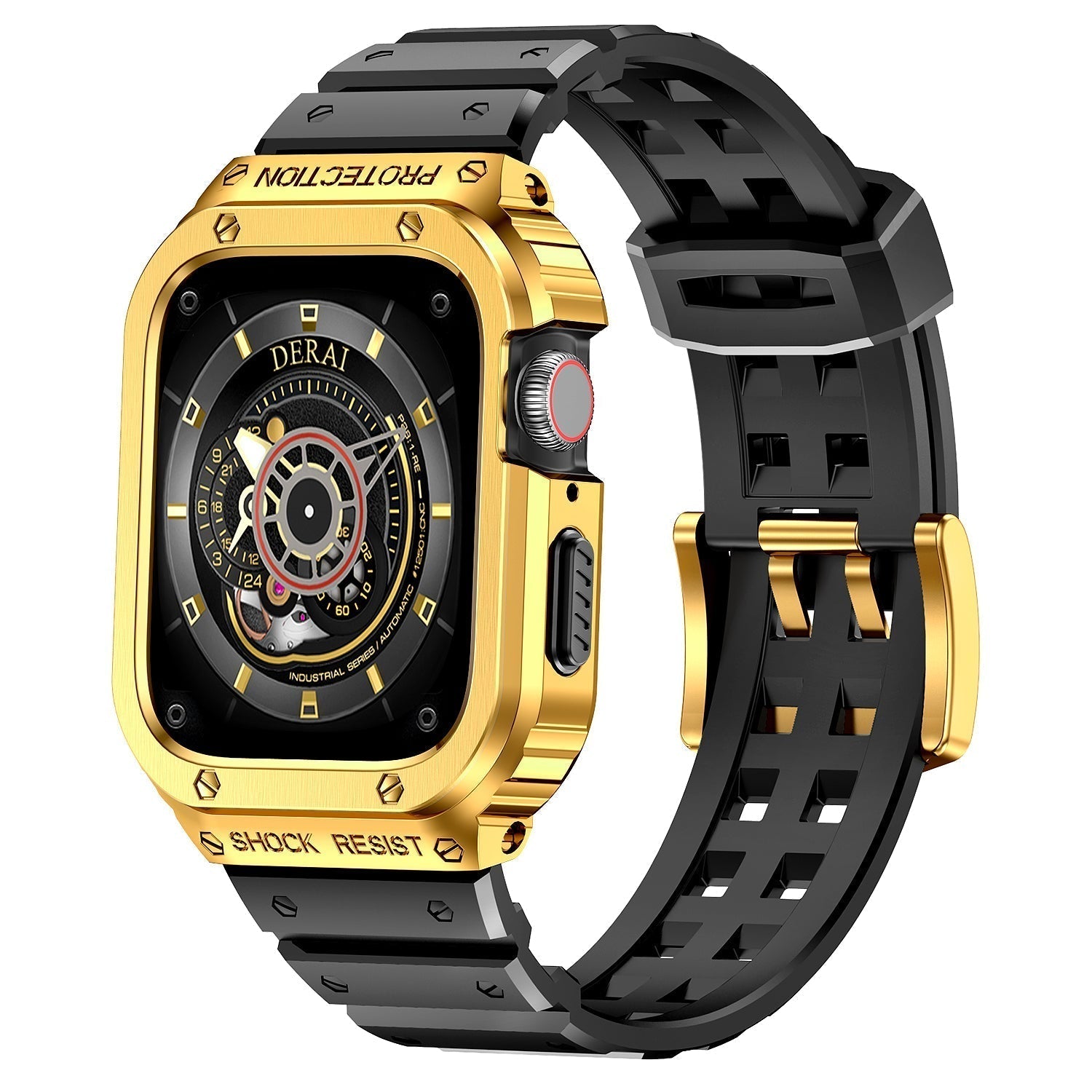 Findo Luxe Stainless Steel Watch Band with Adjustable Fit