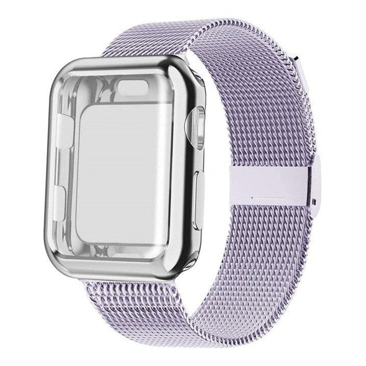 Arche Milanese Metal Band with Elegant Case for Apple Watch