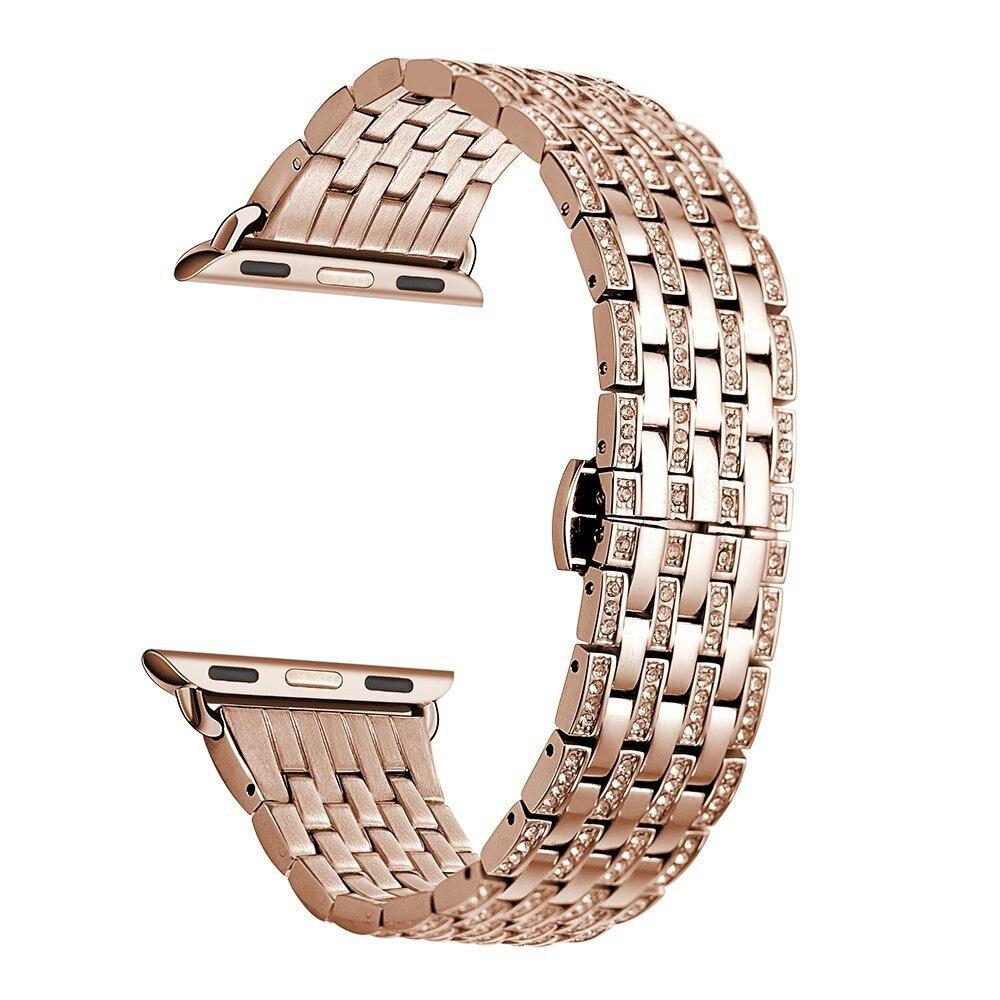 Gleamin Radiant Rhinestone Apple Watch Band