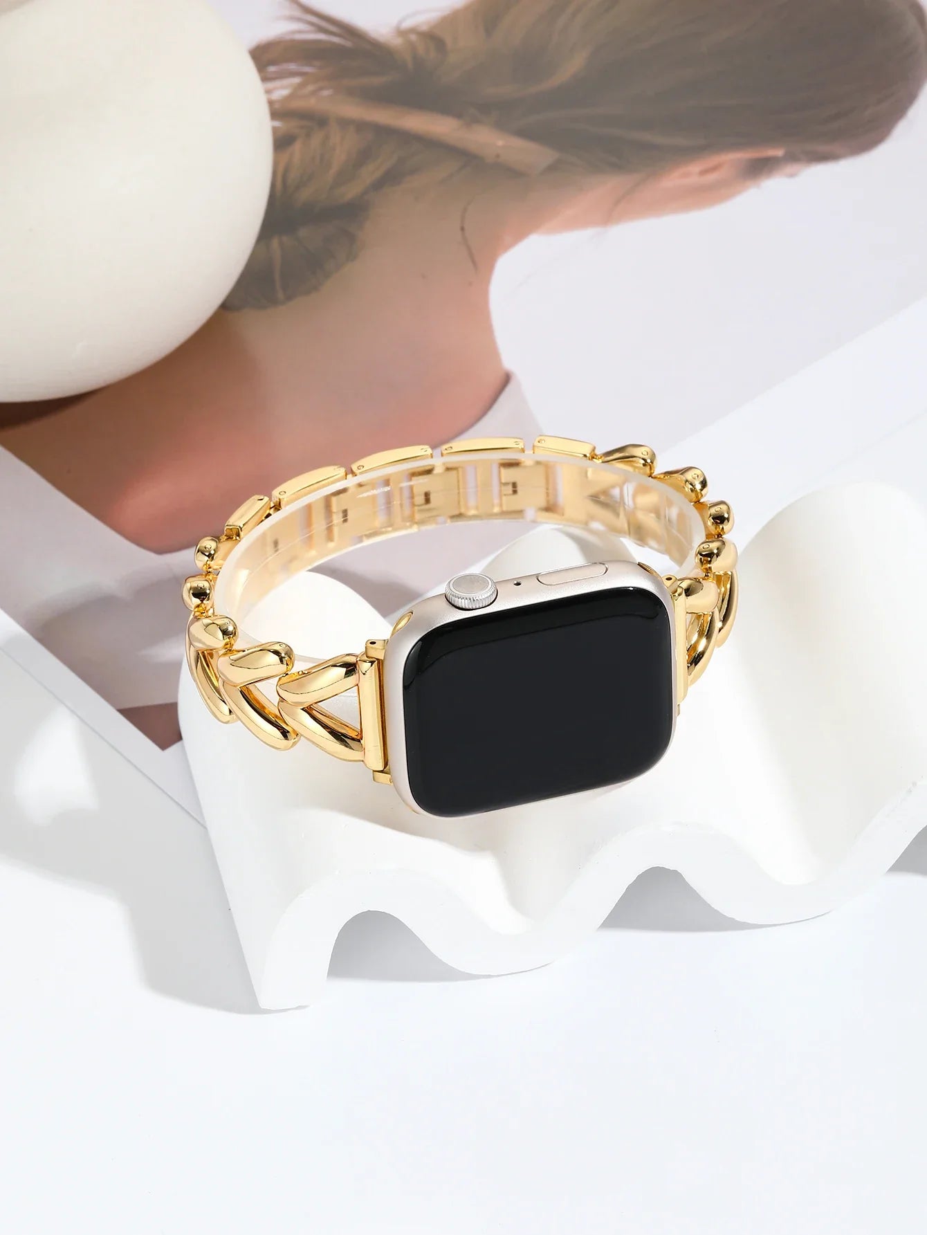 Crystal Veil Luxe Link Band
