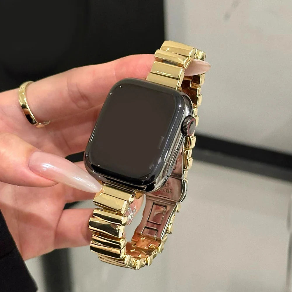 Elegant Irregularity Metal Strap for Apple Watch