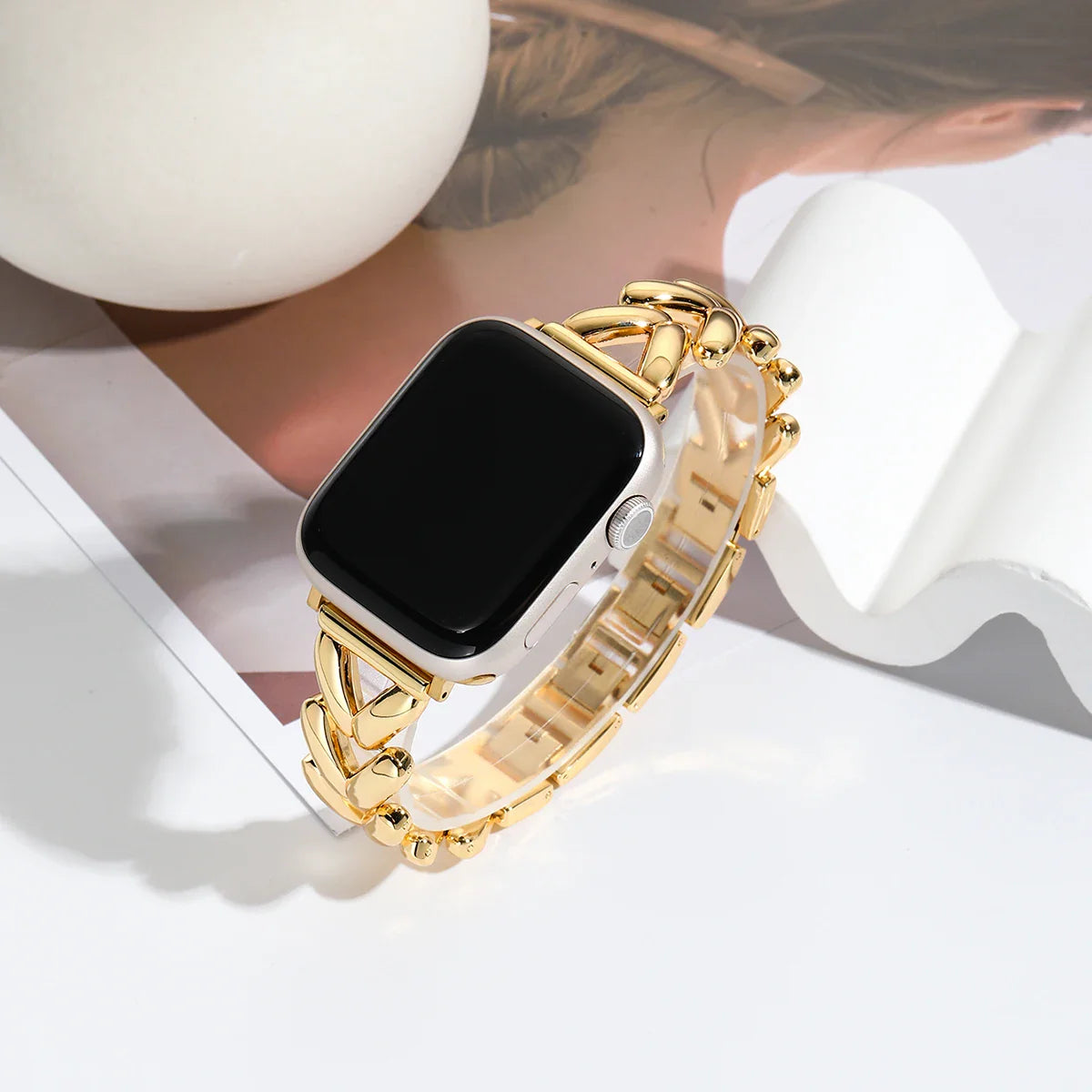 Crystal Veil Luxe Link Band