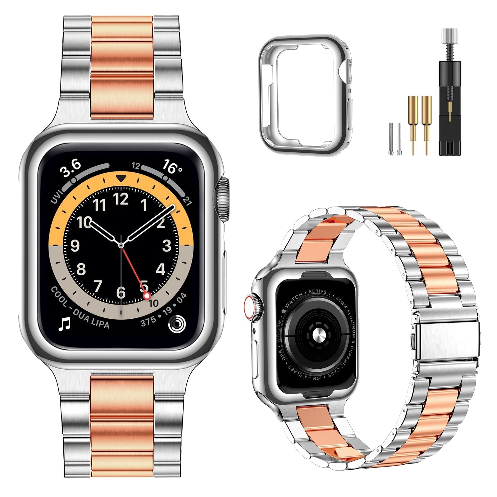 Ecce Premium Solid Stainless Steel Watch Band