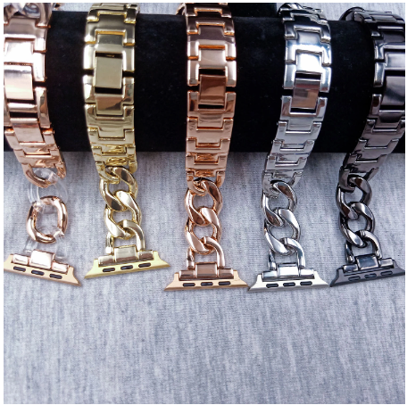 Elegant Stainless Steel Strap for Apple Watch