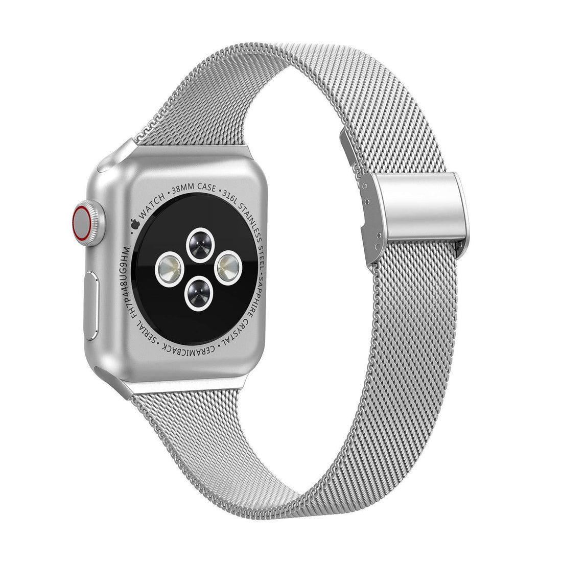 Aere Refined Slim Stainless Steel Watch Band for Apple Watch