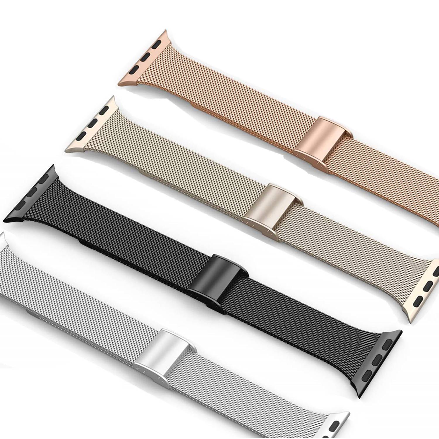 Aere Refined Slim Stainless Steel Watch Band for Apple Watch