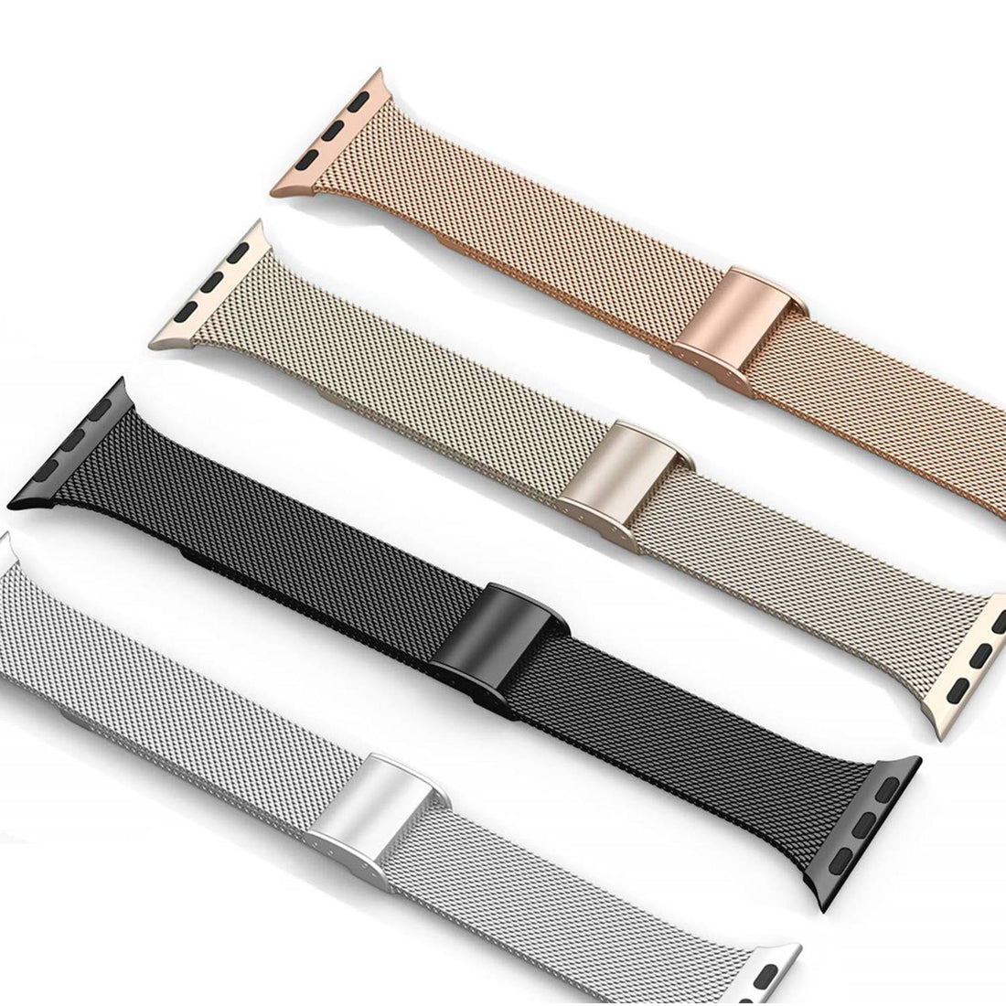Aere Refined Slim Stainless Steel Watch Band for Apple Watch