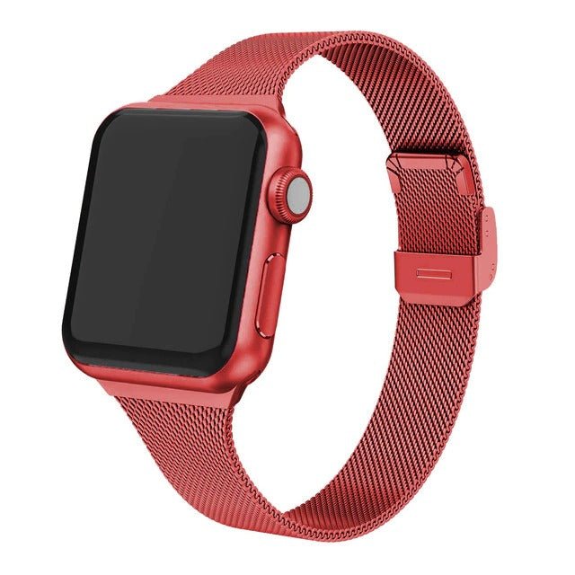 Aere Refined Slim Stainless Steel Watch Band for Apple Watch
