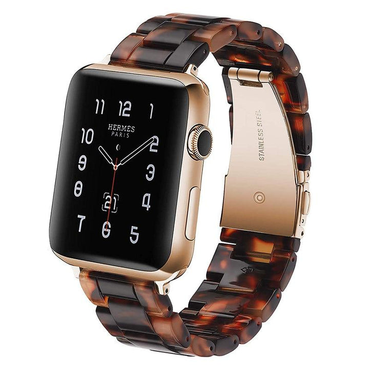 Echo Tortoise Stone Resin Apple Watch Band