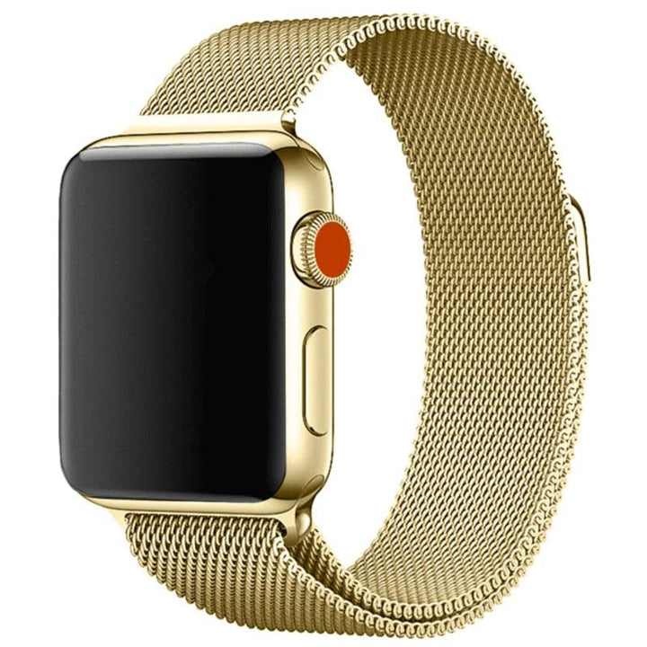 Felix Luxe Stainless Steel Mesh Band & Case for Apple Watch