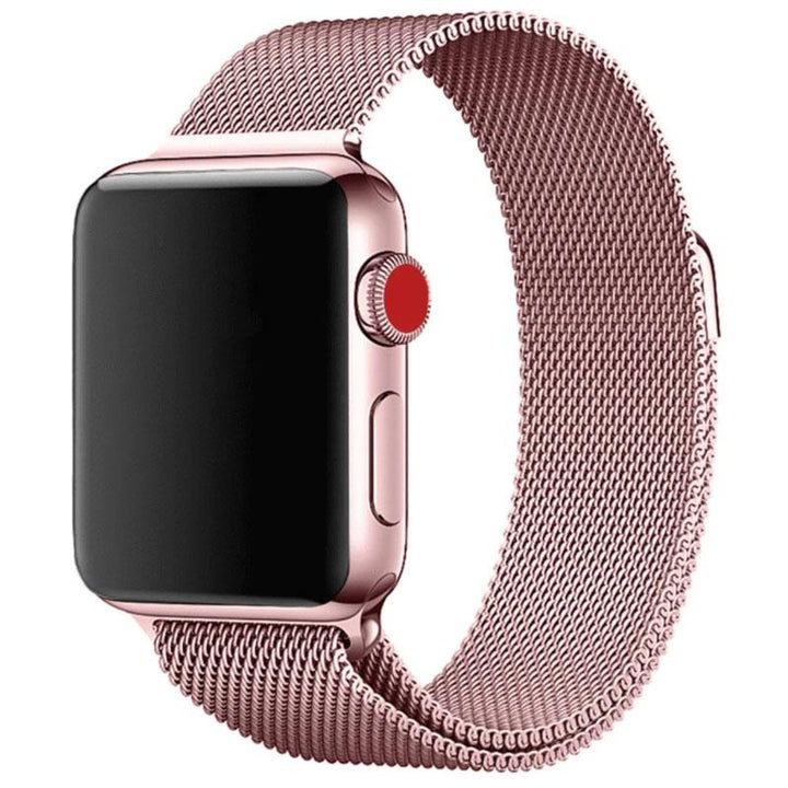 Felix Luxe Stainless Steel Mesh Band & Case for Apple Watch