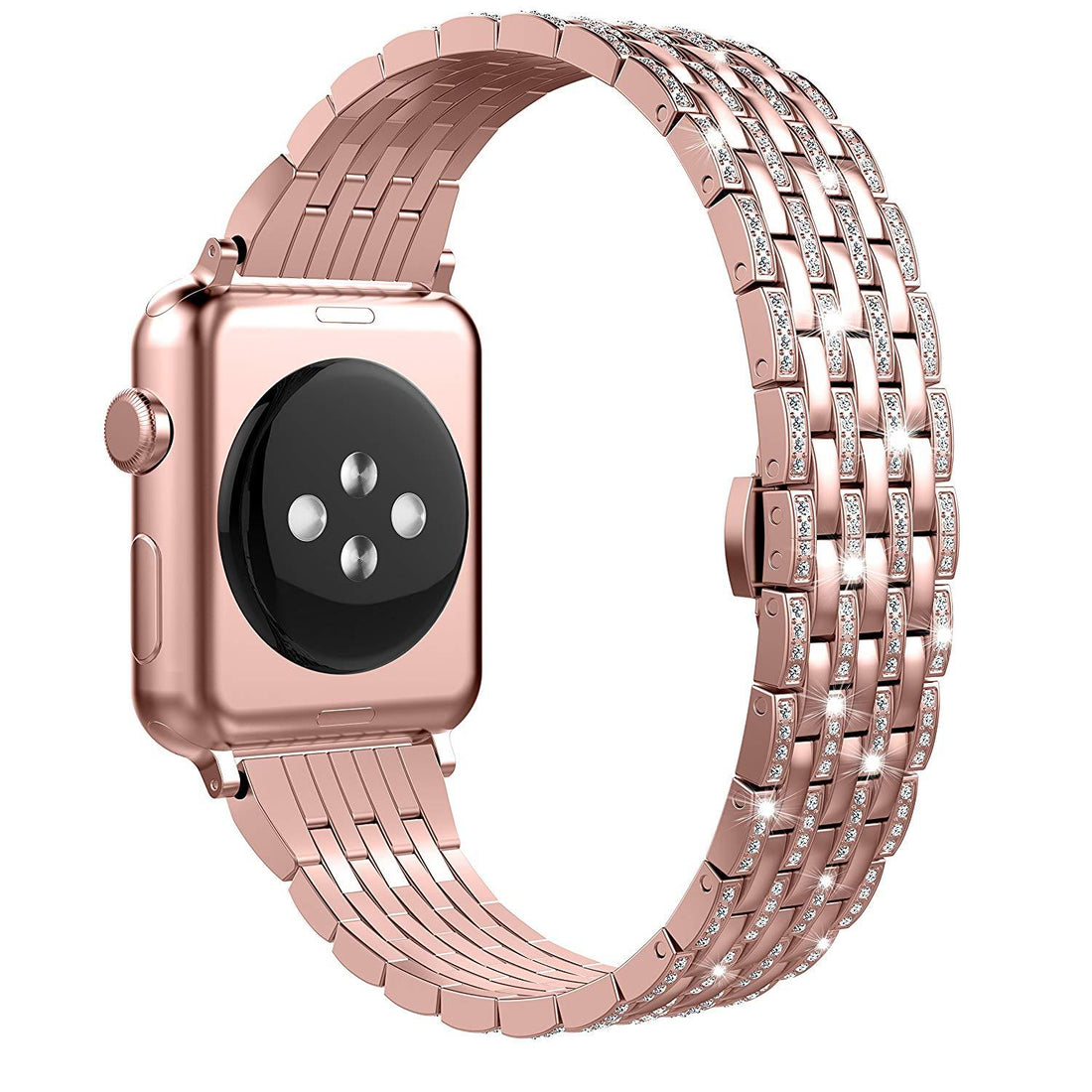 Gleamin Radiant Rhinestone Apple Watch Band