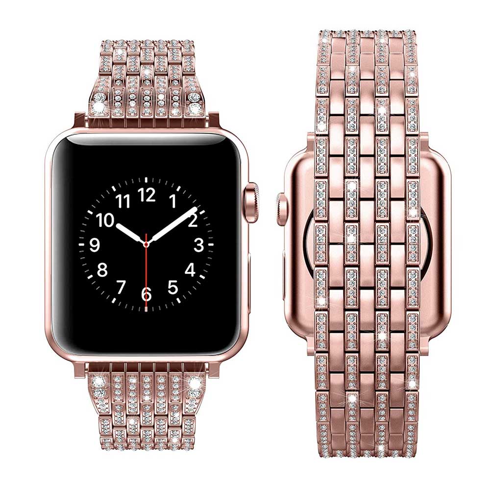 Gleamin Radiant Rhinestone Apple Watch Band