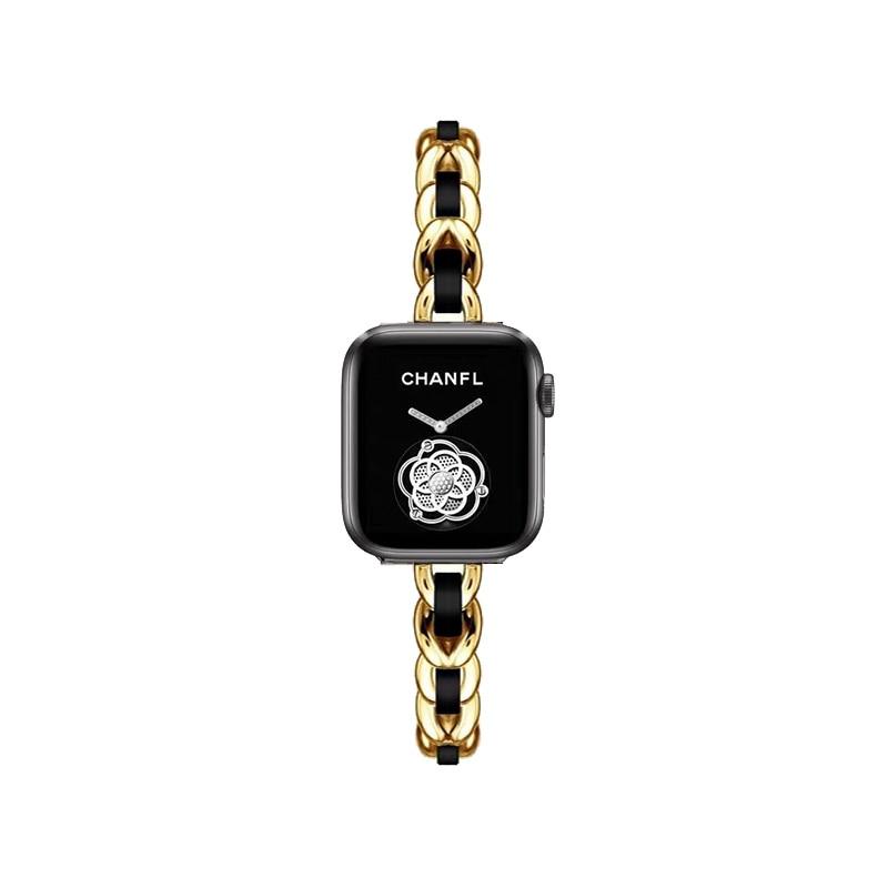 Luna Luxe Stainless Steel Apple Watch Band