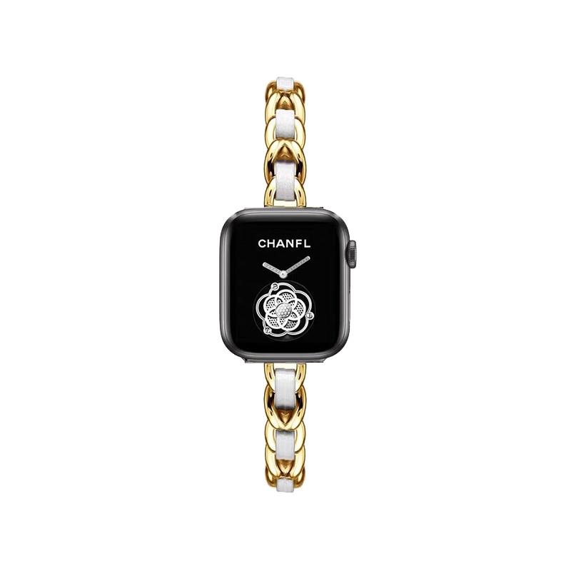 Luna Luxe Stainless Steel Apple Watch Band