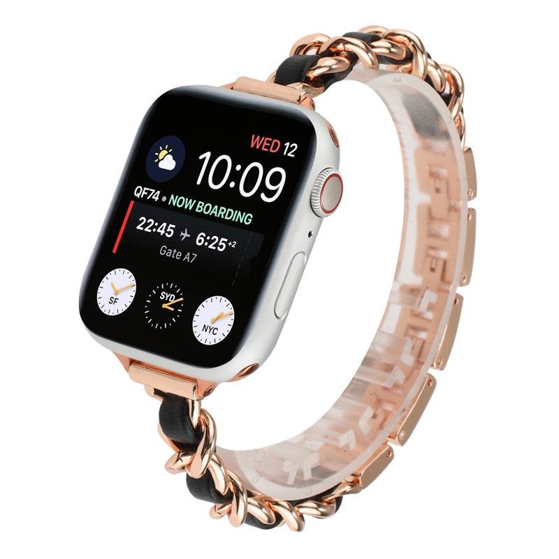 Luna Luxe Stainless Steel Apple Watch Band
