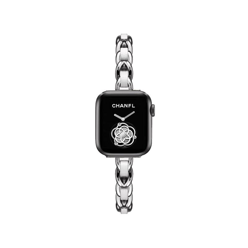 Luna Luxe Stainless Steel Apple Watch Band