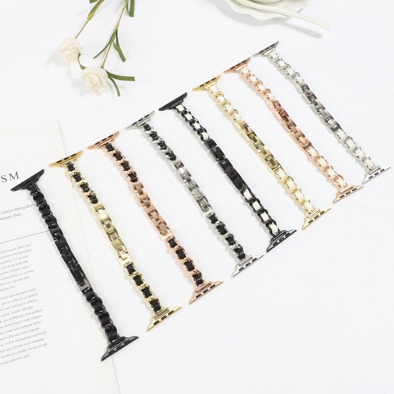 Luna Luxe Stainless Steel Apple Watch Band