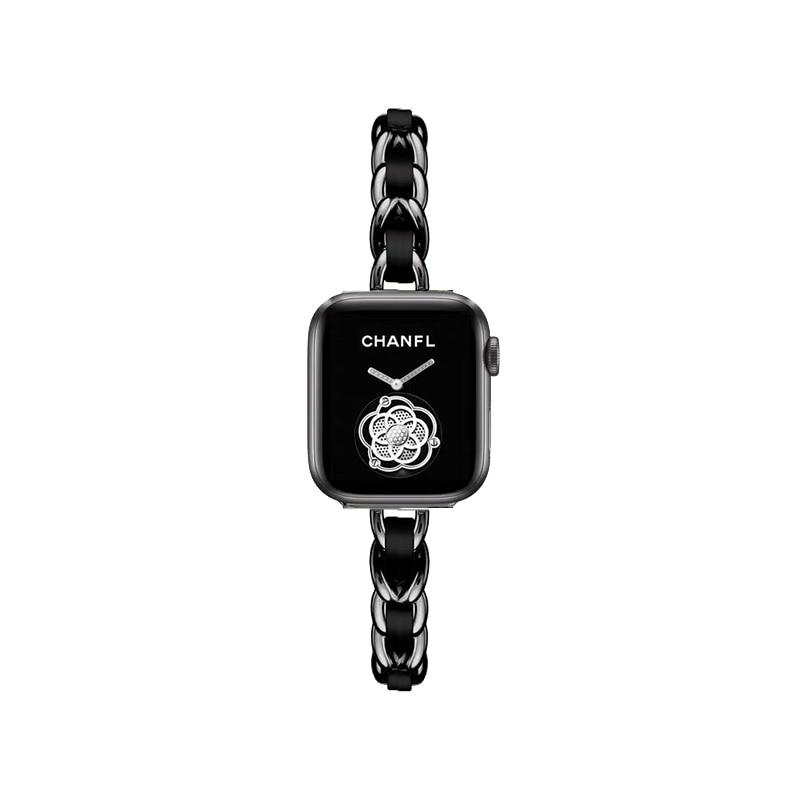 Luna Luxe Stainless Steel Apple Watch Band