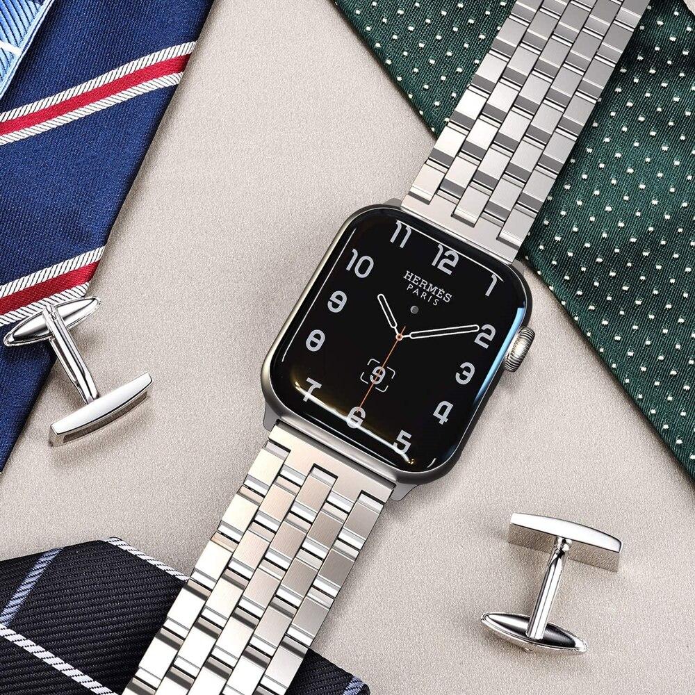 Meus Luxury Stainless Steel Apple Watch Band