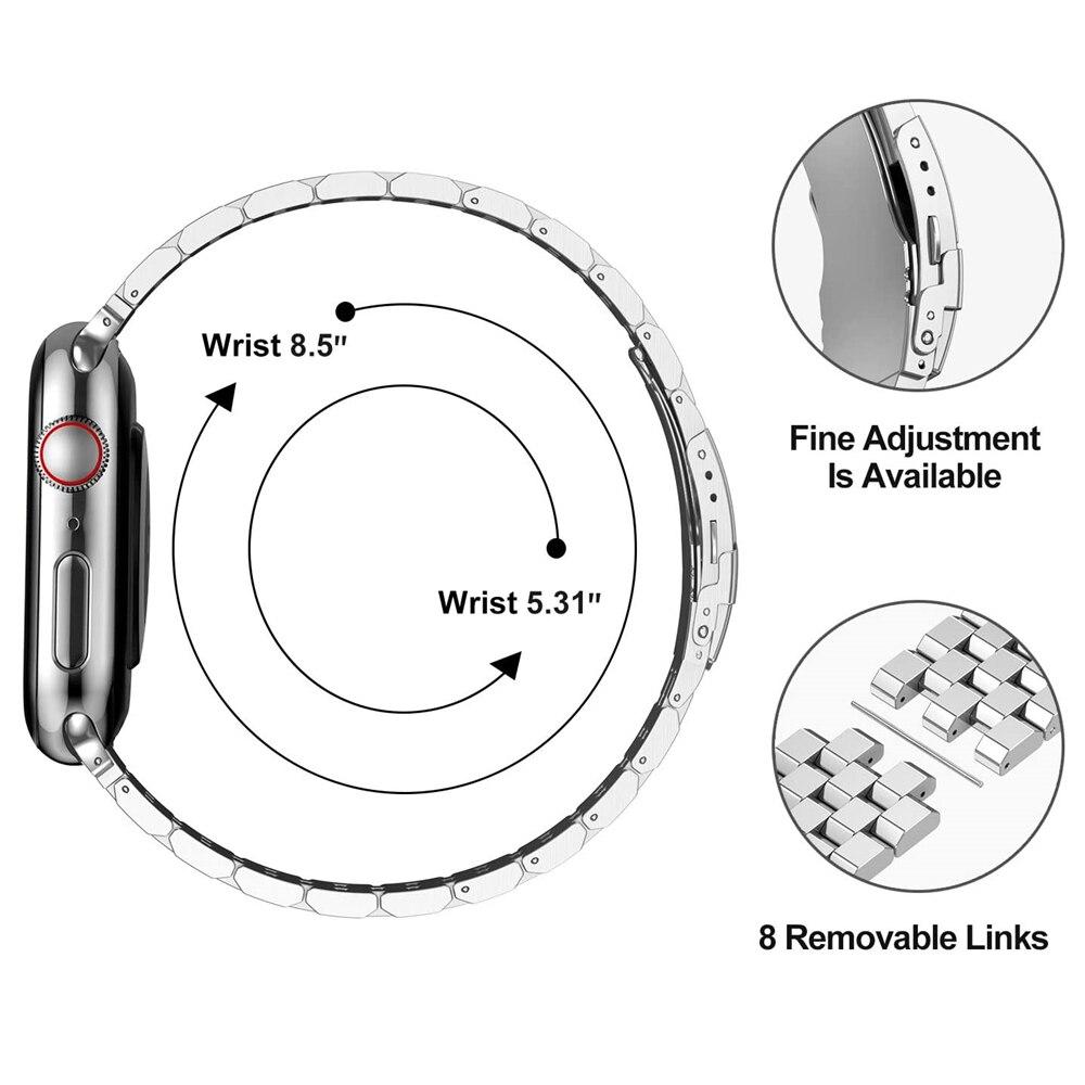 Meus Luxury Stainless Steel Apple Watch Band