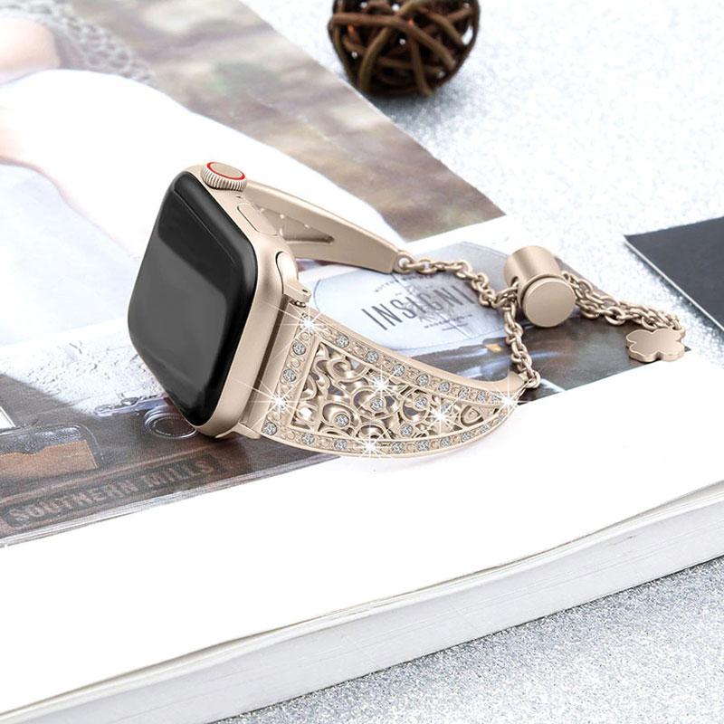 Millie Elegance Rhinestone Cuff for Apple Watch