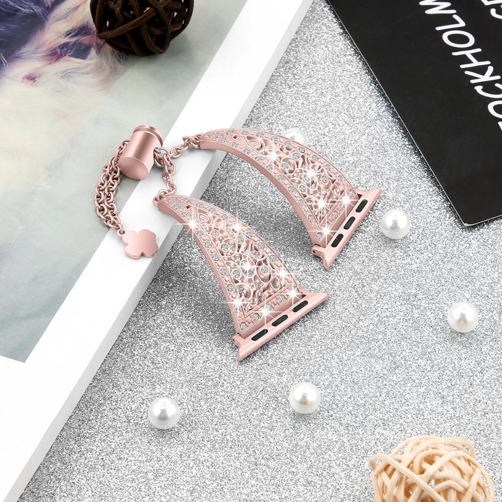 Millie Elegance Rhinestone Cuff for Apple Watch