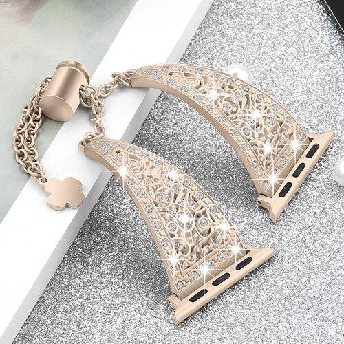 Millie Elegance Rhinestone Cuff for Apple Watch