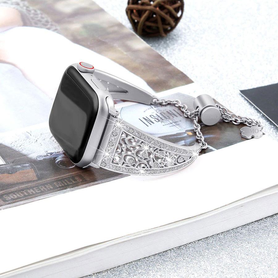 Millie Elegance Rhinestone Cuff for Apple Watch