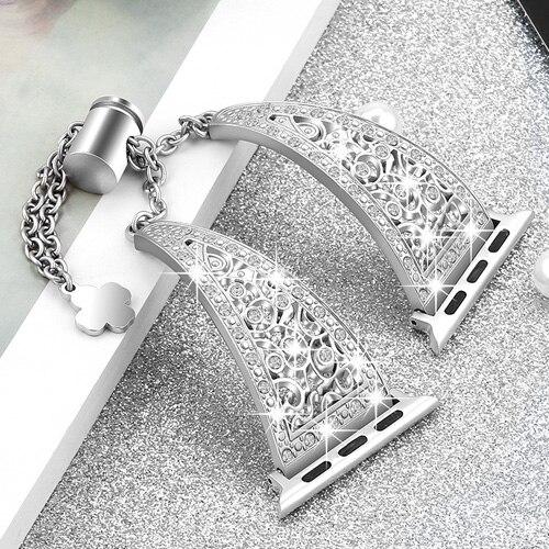 Millie Elegance Rhinestone Cuff for Apple Watch