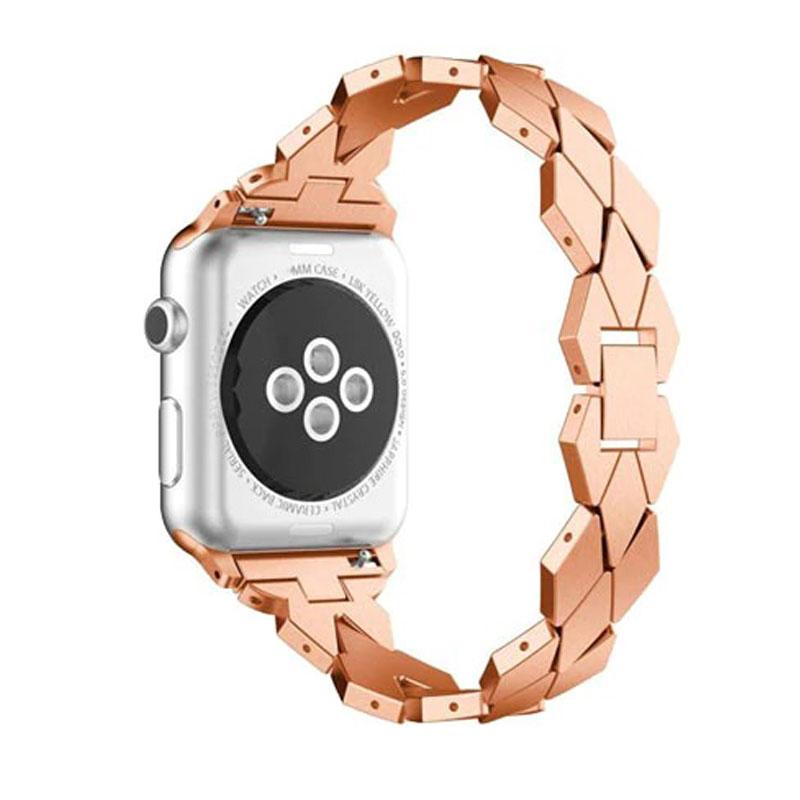 Minx Luxurious Rhombic Metal Band for Apple Watch