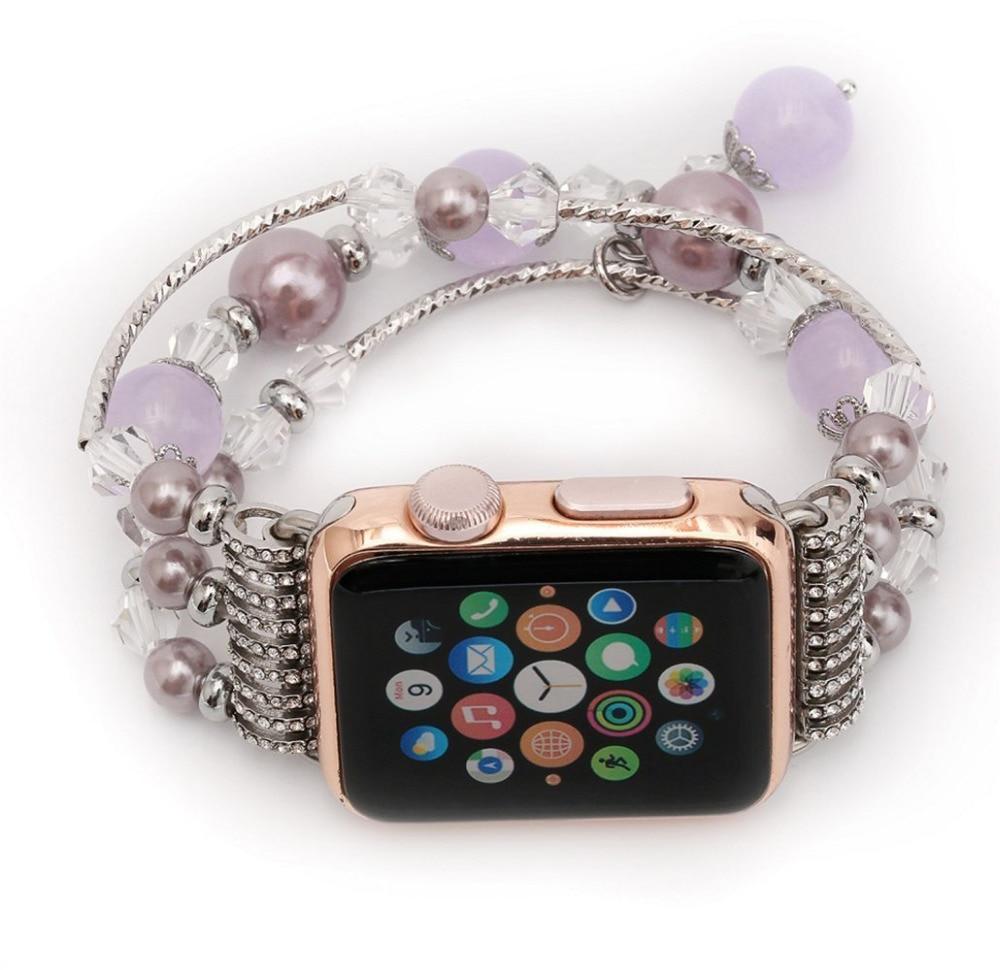 Shelbe Luxurious Agate Elegance Band for Apple Watch
