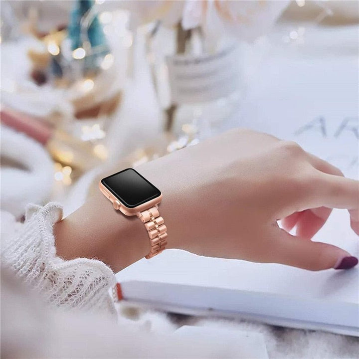 Tamen Semicircle Luxury Stainless Steel Watchband