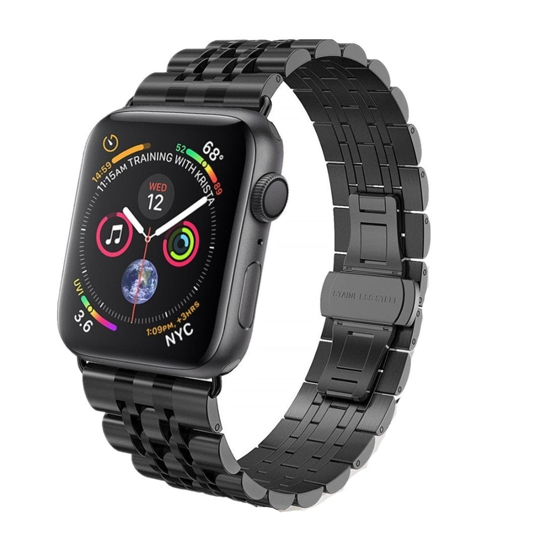 Thano Premium Stainless Steel Apple Watch Band