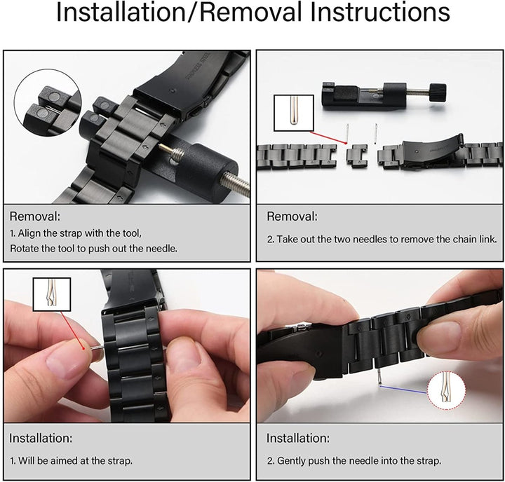 Zoe Luxe Thin Metal Band for Apple Watch